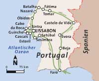 Potovanje Portugalska