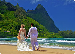 poroka na Havajih, Kauai
